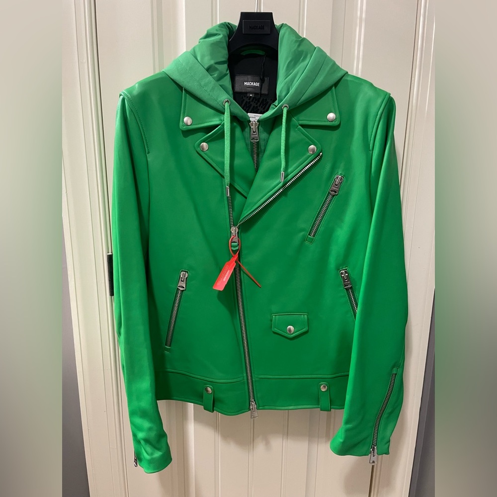 Mackage Magnus 2 in 1 biker jacket size 46 / XXL
